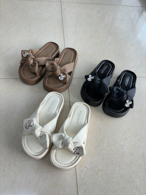 Summer Open Toe Platform Slider
